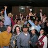 A group photo at the Roundup Country Western bar