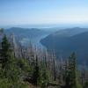 Southeast towards Lake Cushman and the Sound